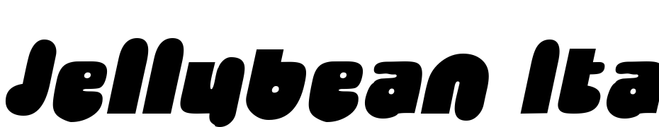 Jellybean Italic Yazı tipi ücretsiz indir